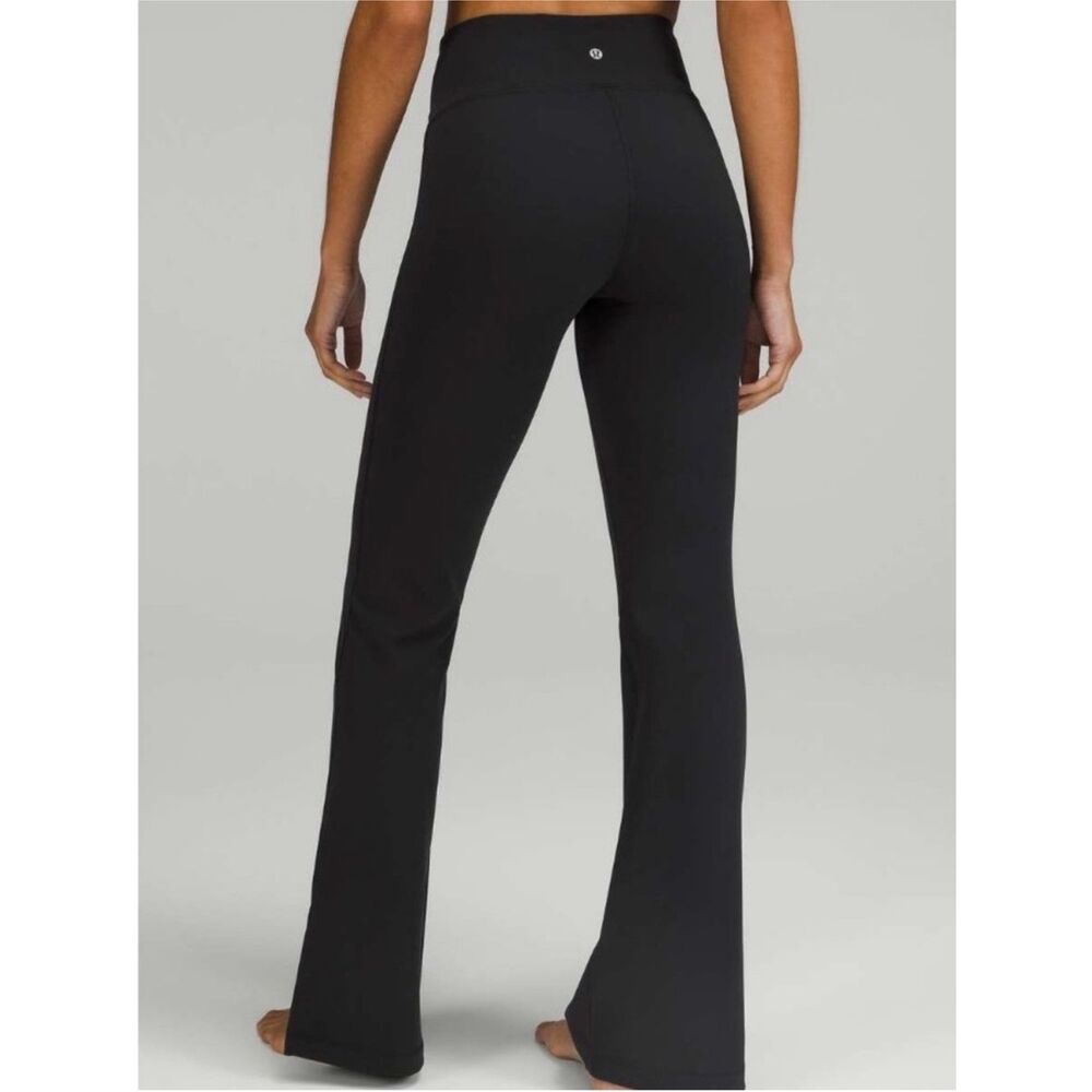lululemon Gloove Nulu Super High-Rise Flared Pant Women Size 4